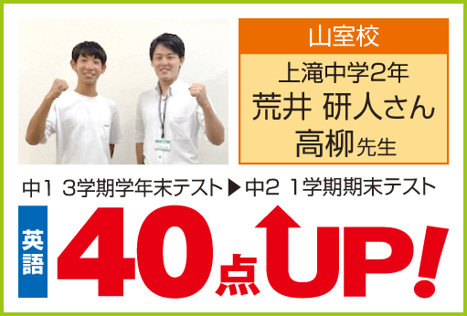 成績アップ事例